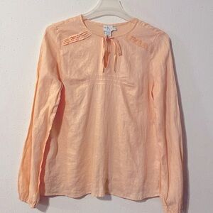 Calvin Klein Jeans women’s %100 Linen long sleeve Size XL NWT